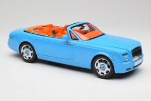 Rolls-Royce Phantom Drophead Coupe Powder Bleu Kyosho 1:18 08871BL Métal — image 8 sur 10