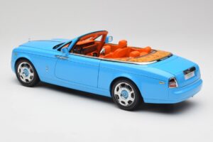 Rolls-Royce Phantom Drophead Coupe Powder Bleu Kyosho 1:18 08871BL Métal — image 9 sur 10