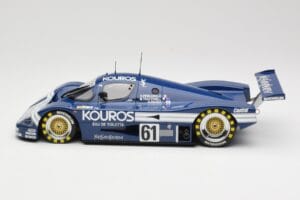 Sauber Mercedes C9 Kouros Racing #61 M. Thackwell / H. Pescarolo 24 Hours of Le Mans 1987 Minichamps 1:18 155873561 Métal — image 3 sur 6