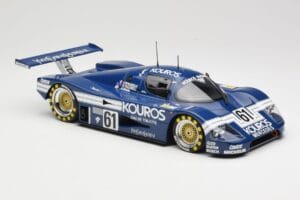 Sauber Mercedes C9 Kouros Racing #61 M. Thackwell / H. Pescarolo 24 Hours of Le Mans 1987 Minichamps 1:18 155873561 Métal — image 4 sur 6