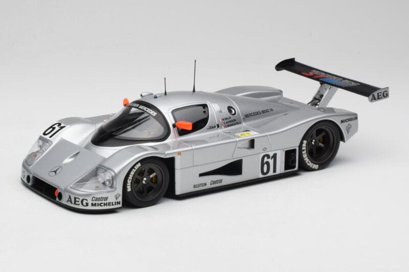 Sauber Mercedes C9 #61 M. Baldi / K. Acheson / G. Brancatelli 2nd Place 24 Hours of Le Mans 1989 Minichamps 1:18 155893561 Mé