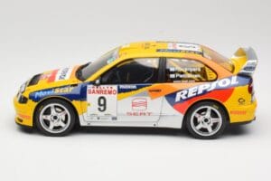 SEAT Cordoba WRC Evo 2 #9 H. Rovanpera / R. Pietilainen Rally San Remo 1999 Otto 1:18 OT483 Résine — image 3 sur 6