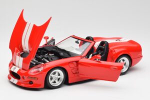 Shelby Series 1 Cabriolet Rouge Bburago 1:18 3353 Métal — image 2 sur 8
