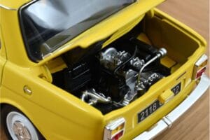 Simca 1000 LS Maya Jaune Norev 1:18 185714 Métal — image 3 sur 4