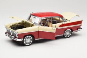 Simca Chambord Rouge & Ivoire Norev 1:18 185721 Métal — image 2 sur 8