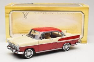 Simca Chambord Rouge & Ivoire Norev 1:18 185721 Métal — image 8 sur 8