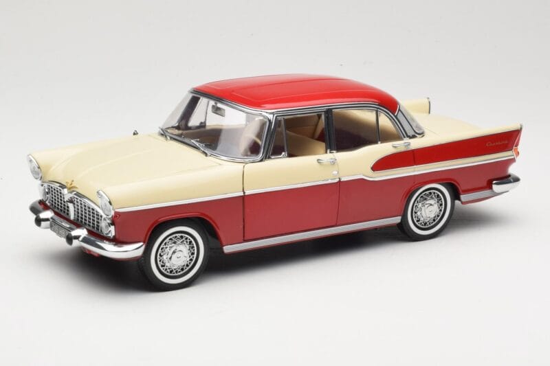 Simca Chambord Rouge & Ivoire Norev 1:18 185721 Métal
