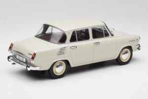 Skoda 1000 MB Gris & Blanc MCG 1:18 MCG18275 Métal — image 2 sur 6