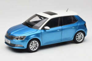 Skoda Fabia Mk3 Bleu OEM 1:18 ZSF000004BLA Métal