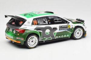 Skoda Fabia Rally2 #24 N. Gryazin / K. Aleksandrov Rally Monte Carlo 2023 IXO 1:18 18RMC155B Métal — image 2 sur 6