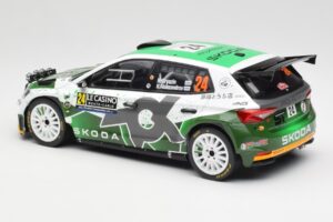 Skoda Fabia Rally2 #24 N. Gryazin / K. Aleksandrov Rally Monte Carlo 2023 IXO 1:18 18RMC155B Métal — image 5 sur 6