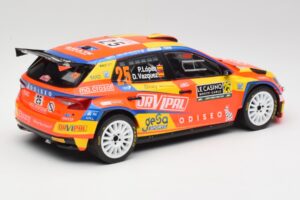 Skoda Fabia Rally2 #25 P. Lopez Rally Monte Carlo 2024 IXO 1:18 18RMC199 Métal — image 2 sur 6