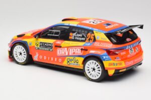 Skoda Fabia Rally2 #25 P. Lopez Rally Monte Carlo 2024 IXO 1:18 18RMC199 Métal — image 5 sur 6