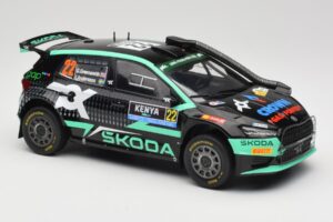 Skoda Fabia Rally2 #22 Toksport G. Greensmith / J. Andersson Safari Rally Kenya 2024 IXO 1:18 18RMC209 Métal — image 4 sur 6