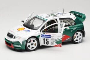 Skoda Fabia WRC #15 T. Gardemeister / P. Lukander WRC 1999 Solido 1:18 90457 Métal — image 2 sur 8