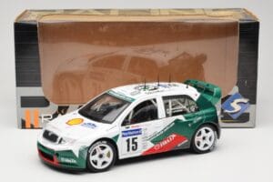Skoda Fabia WRC #15 T. Gardemeister / P. Lukander WRC 1999 Solido 1:18 90457 Métal — image 8 sur 8