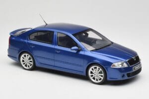 Skoda Octavia RS 1Z Race Blue Metallic Otto 1:18 OT478 Résine — image 4 sur 6