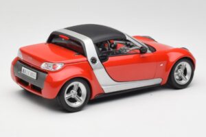Smart Roadster Rouge Bburago 1:18 34099 Métal — image 3 sur 8