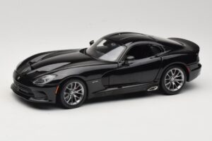 SRT Viper GTS Noir Maisto 1:18 31128 Métal