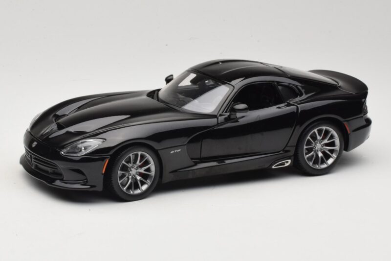 SRT Viper GTS Noir Maisto 1:18 31128 Métal