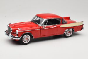 Studebaker Golden Hawk Apache Red Motor City 1:18 80009 Métal