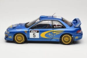 Subaru Impreza WRC #5 R. Burns / R. Reid Rally de France 1999 AUTOart 1:18 89993 Métal — image 4 sur 8