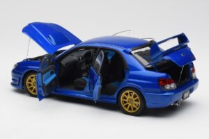 Subaru Impreza WRX STI GD Bleu AUTOart 1:18 78681 Métal — image 5 sur 8