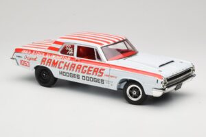 Dodge 330 Super Stock Ramchargers NHRA 1964 Highway 61 1:18 50044 Métal — image 6 sur 8