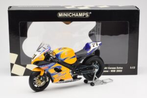 Suzuki GSX-R 1000 Team Alstare Corona Extra Y. Kagayama WSB 2005 Minichamps 1:12 122052271 Métal — image 6 sur 6