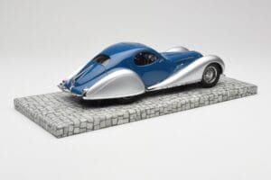 Talbot-Lago T150 C-SS Coupé Bleu Argent Minichamps 1:18 107117122 Résine — image 2 sur 6