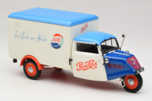 Tempo Dreirad Kastenwagen Pepsi Minichamps 1:18 150099024 Métal — image 6 sur 8