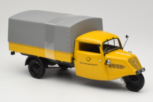 Tempo Hanseat Kastenwagen Deutsche Post Minichamps 1:18 TEMPO001 Métal — image 4 sur 6
