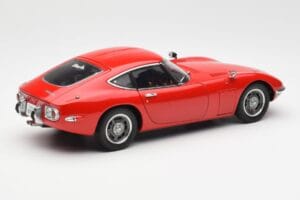 Toyota 2000 GT Rouge AUTOart 1:18 78741 Métal — image 3 sur 8