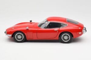 Toyota 2000 GT Rouge AUTOart 1:18 78741 Métal — image 4 sur 8