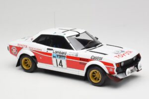 Toyota Celica 2000 GT RA21 #14 P-I. Walfridson RAC Rally 1977 IXO 1:18 18RMC189B Métal — image 4 sur 6