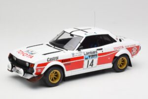 Toyota Celica 2000 GT RA21 #14 P-I. Walfridson RAC Rally 1977 IXO 1:18 18RMC189B Métal