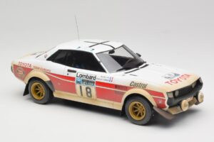 Toyota Celica 2000 GT RA21 #18 J-L. Therier RAC Rally 1977 IXO 1:18 18RMC189C Métal — image 4 sur 6
