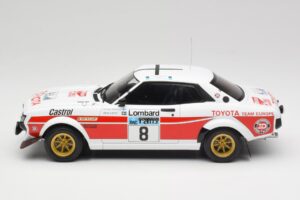 Toyota Celica 2000 GT RA21 #8 H. Mikkola / A. Hertz RAC Rally 1977 IXO 1:18 18RMC189A Métal — image 3 sur 6