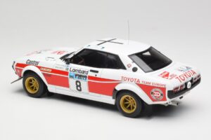 Toyota Celica 2000 GT RA21 #8 H. Mikkola / A. Hertz RAC Rally 1977 IXO 1:18 18RMC189A Métal — image 5 sur 6