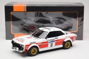 Toyota Celica 2000 GT RA21 #8 H. Mikkola / A. Hertz RAC Rally 1977 IXO 1:18 18RMC189A Métal — image 6 sur 6