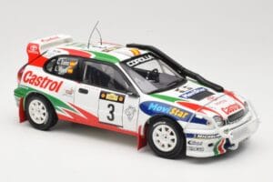 Toyota Corolla WRC #3 C. Sainz / L. Moya Safari Rally 1999 AUTOart 1:18 89982 Métal — image 6 sur 8