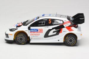 Toyota GR Yaris Rally1 #5 Toyota Gazoo Racing WRT S. Pajari / E. Malkonen Rally Finland 2024 IXO 1:18 18RMC217 Métal — image 3 sur 6