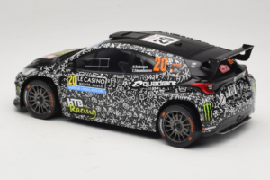 Toyota GR Yaris Rally2 #20 O. Solberg / E. Edmondson Rally Monte Carlo 2025 IXO 1:18 18RMC232 Métal — image 5 sur 6