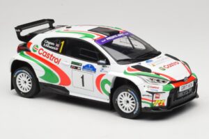 Toyota GR Yaris Rally2 #1 C. Ingram / R. Whittock Voyonic Grampian Forest Rally 2024 IXO 1:18 18RMC213 Métal — image 4 sur 6