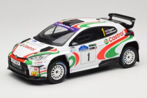 Toyota GR Yaris Rally2 #1 C. Ingram / R. Whittock Voyonic Grampian Forest Rally 2024 IXO 1:18 18RMC213 Métal