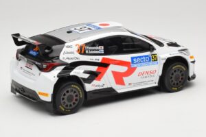 Toyota GR Yaris Rally2 #37 Y. Yamamoto Rally Finland 2024 IXO 1:18 18RMC212A Métal — image 2 sur 6