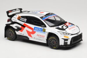 Toyota GR Yaris Rally2 #37 Y. Yamamoto Rally Finland 2024 IXO 1:18 18RMC212A Métal — image 4 sur 6