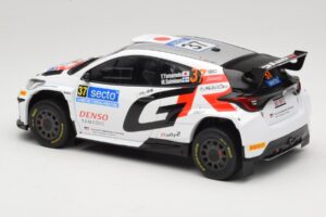 Toyota GR Yaris Rally2 #37 Y. Yamamoto Rally Finland 2024 IXO 1:18 18RMC212A Métal — image 5 sur 6