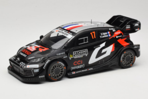 Toyota GR Yaris WRC #17 S. Ogier / V. Landais Rally Monte Carlo Winner 2025 IXO 1:18 18RMC229A Métal