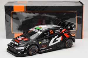 Toyota GR Yaris WRC #33 E. Evans / S. Martin Rally Monte Carlo 2025 IXO 1:18 18RMC229B Métal — image 6 sur 6